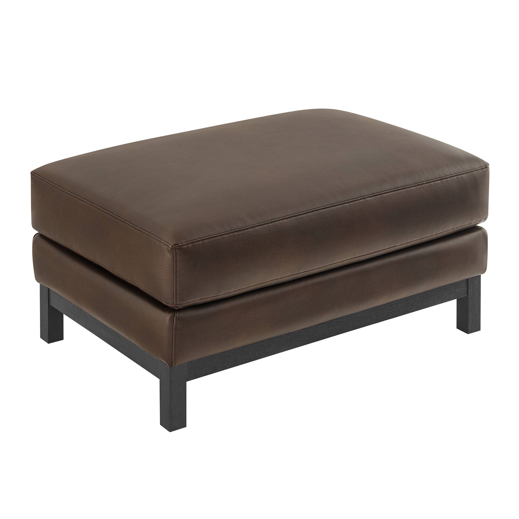 Alt View 5. Modway - Roscoe Upholstered Ottoman - Espresso.