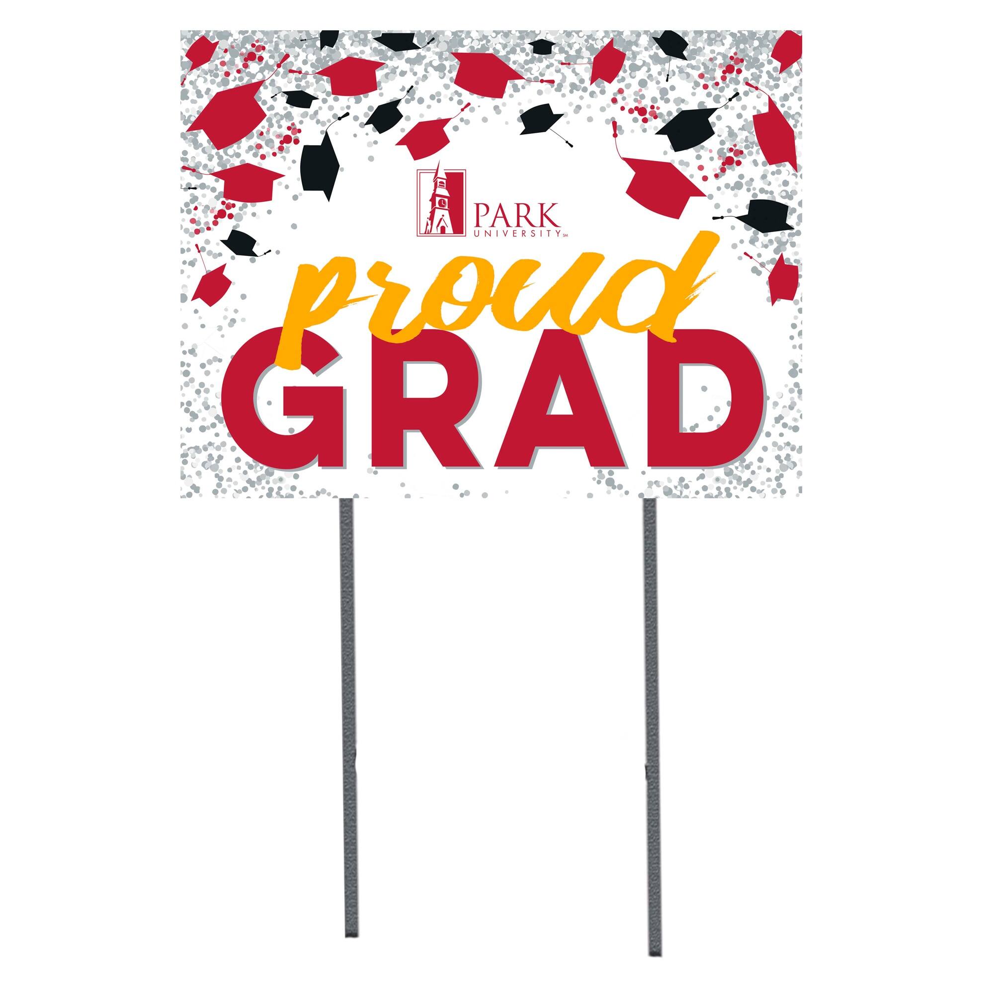 Park Pirates 18" x 24" Proud Grad Yard Sign