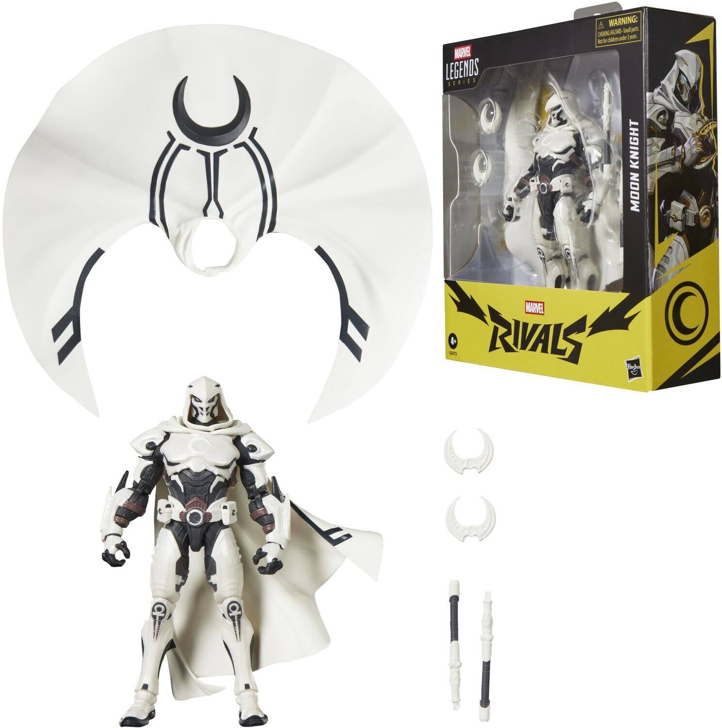 Hasbro Marvel Rivals Marvel Legends Moon Knight Action Figure ...