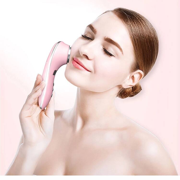Alt View 2. Cluzine - Popular Electric Face Massager Hot Cold Therapy Ultrasonic Skin Rejuvenation Tool.
