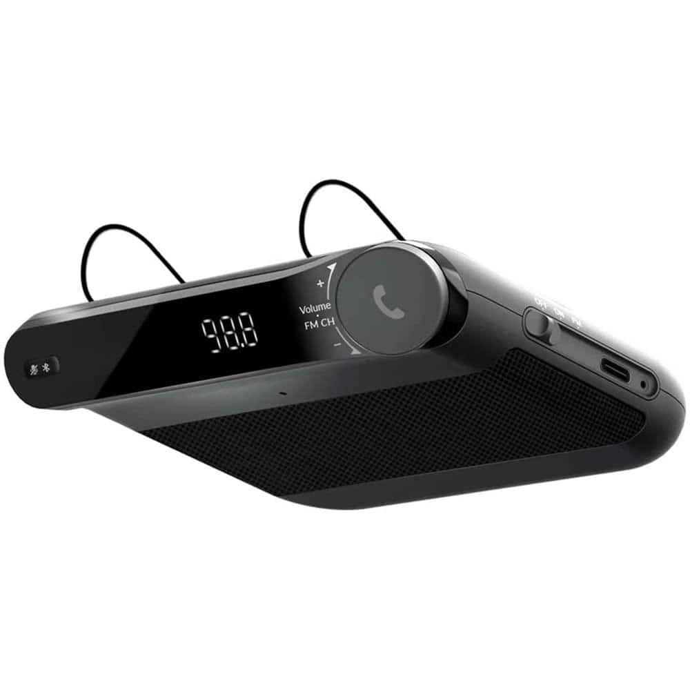 Skar Audio - Roadtrip-Car & Wireless Fm Transmitter Kit 2-in-1 For Streaming Cell Phone Audio To With Hands-free Speakers - Default