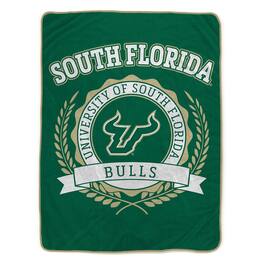Pegasus - South Florida Bulls 50" x 60" University Crest Ultra Soft Blanket - Multicolor