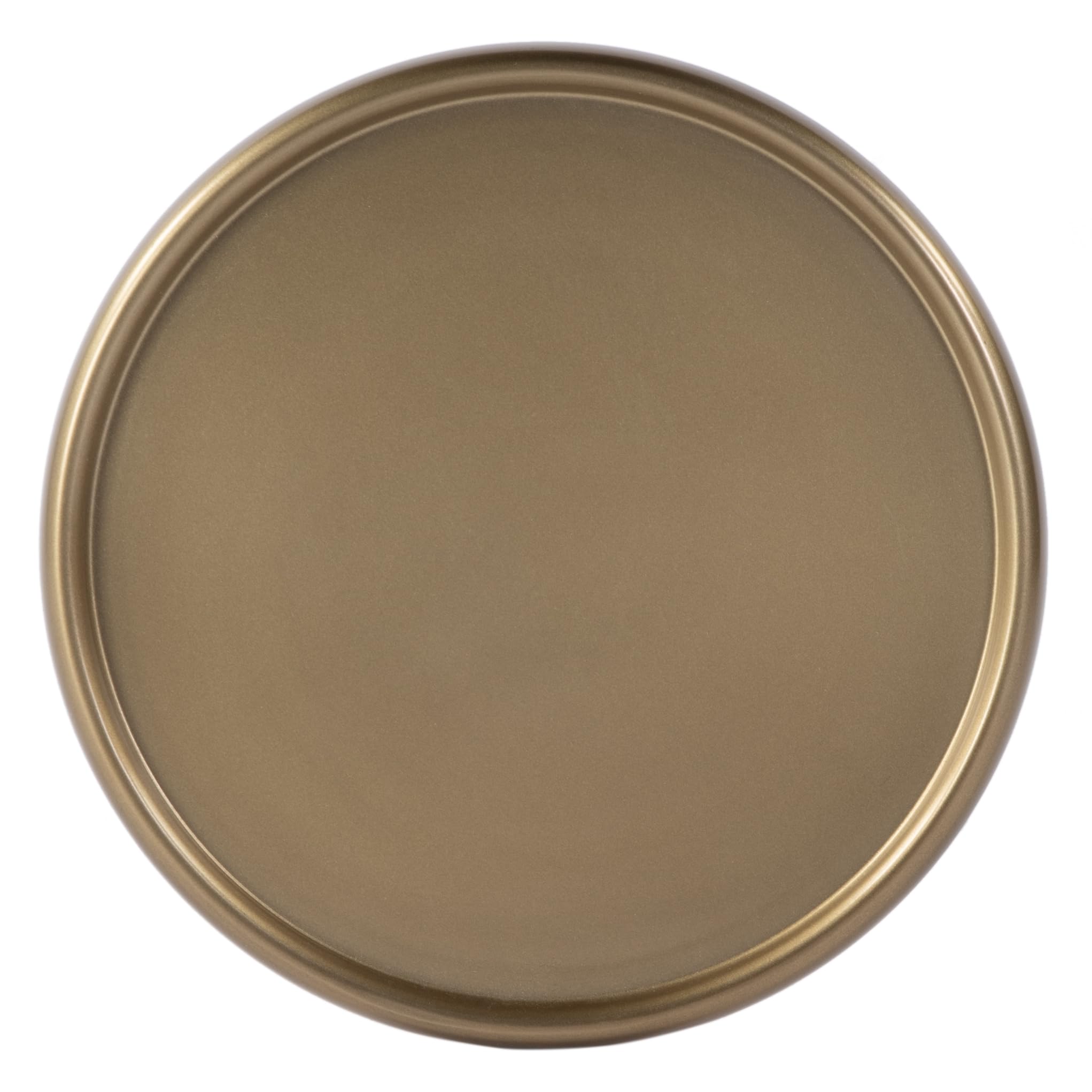 Left. Butler Specialty - Astoria 10 in. W Round Metal Pedestal Base End Table - Antique Gold.