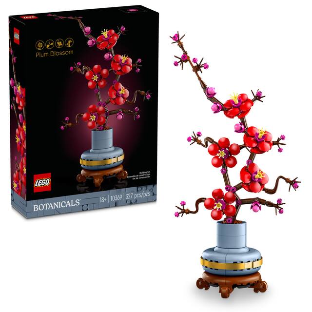 LEGO - Icons Plum Blossom Flower Décor Display Set 10369