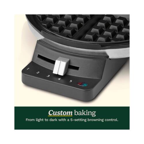 Custom baking  
From light to dark with a 5-setting browning control.
