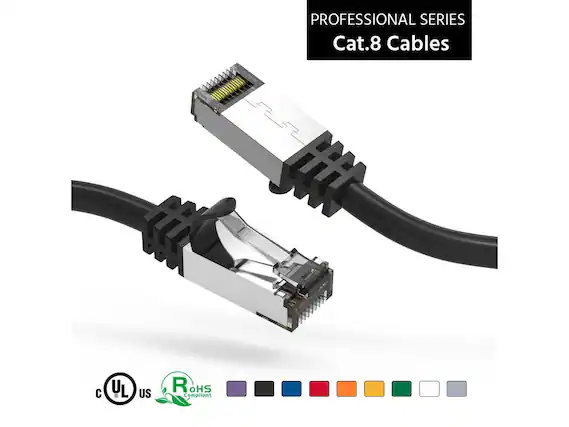 PROFESSIONAL SERIES Cat.8 Cables
L US ROHS Compliant