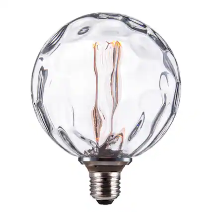 Front. Globe Electric - Globe Electric G40 E26 (Medium) LED Bulb Soft White 4 Watt Equivalence 1 pk.