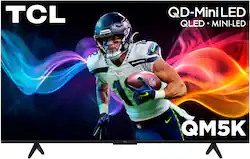 TCL - 50" Class QM5K Series 4K UHD HDR QD-Mini LED Smart TV with Google TV (2025) - Front_Zoom