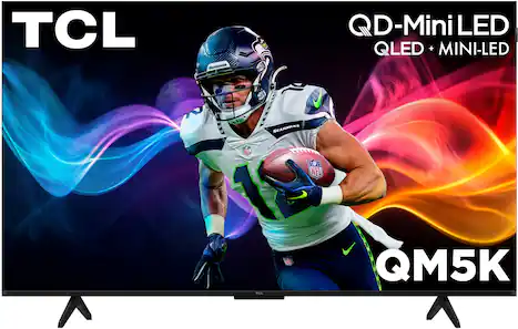 TCL - 50" Class QM5K Series 4K UHD HDR QD-Mini LED Smart TV with Google TV (2025)