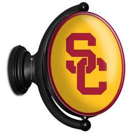 The Fan-Brand - USC Trojans 23'' x 21'' Illuminated Rotating Wall Sign - Multicolor