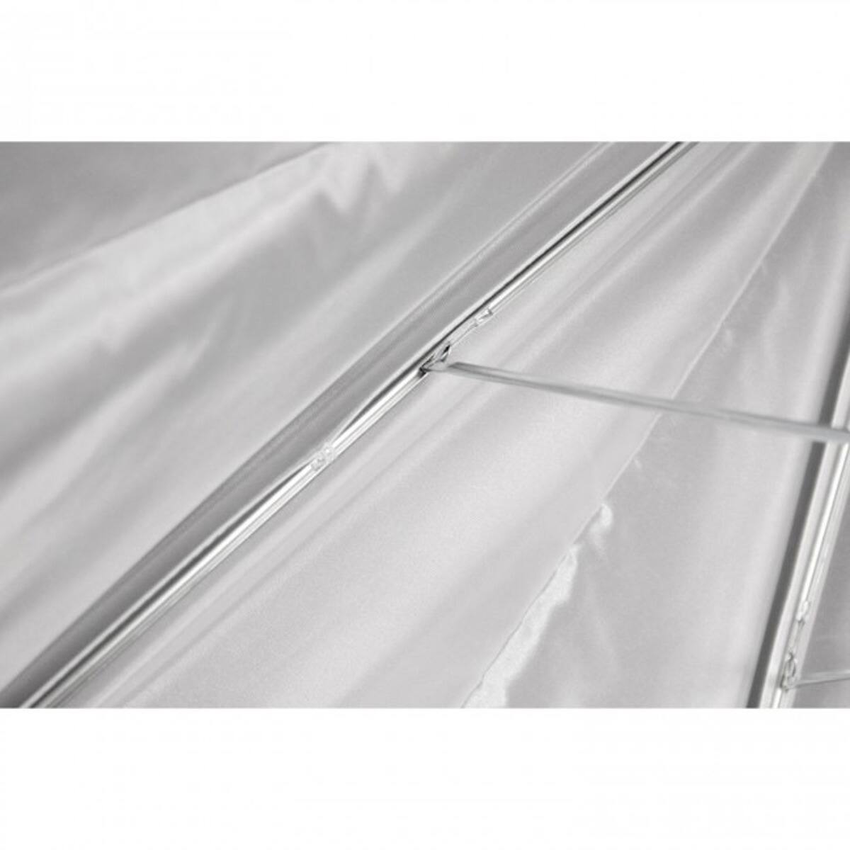 Alt View 6. Westcott - Westcott 2003 32" Optical White Satin Umbrella - Fiberglass Frame.