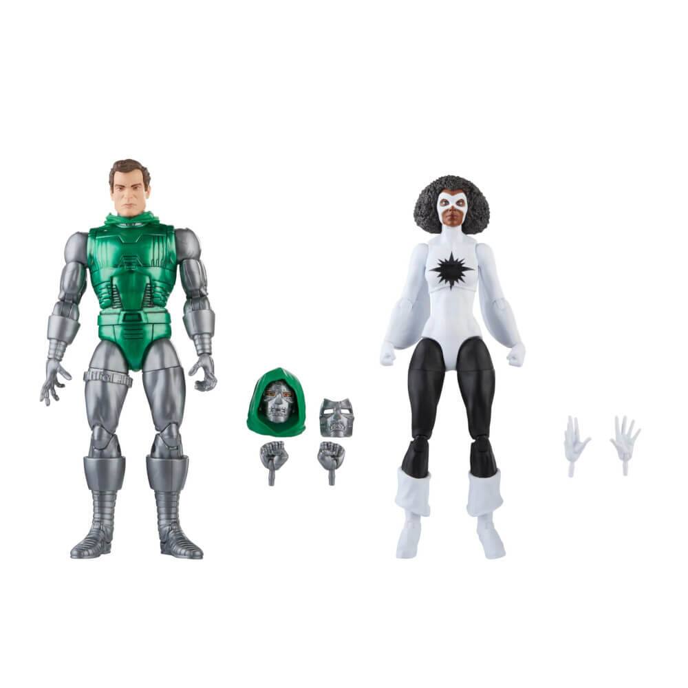 Hasbro F7086 6 inch Marvel Legends Series Captain Marvel vs. Doctor Doom Action Figures - Black price history on PriceWatchPro