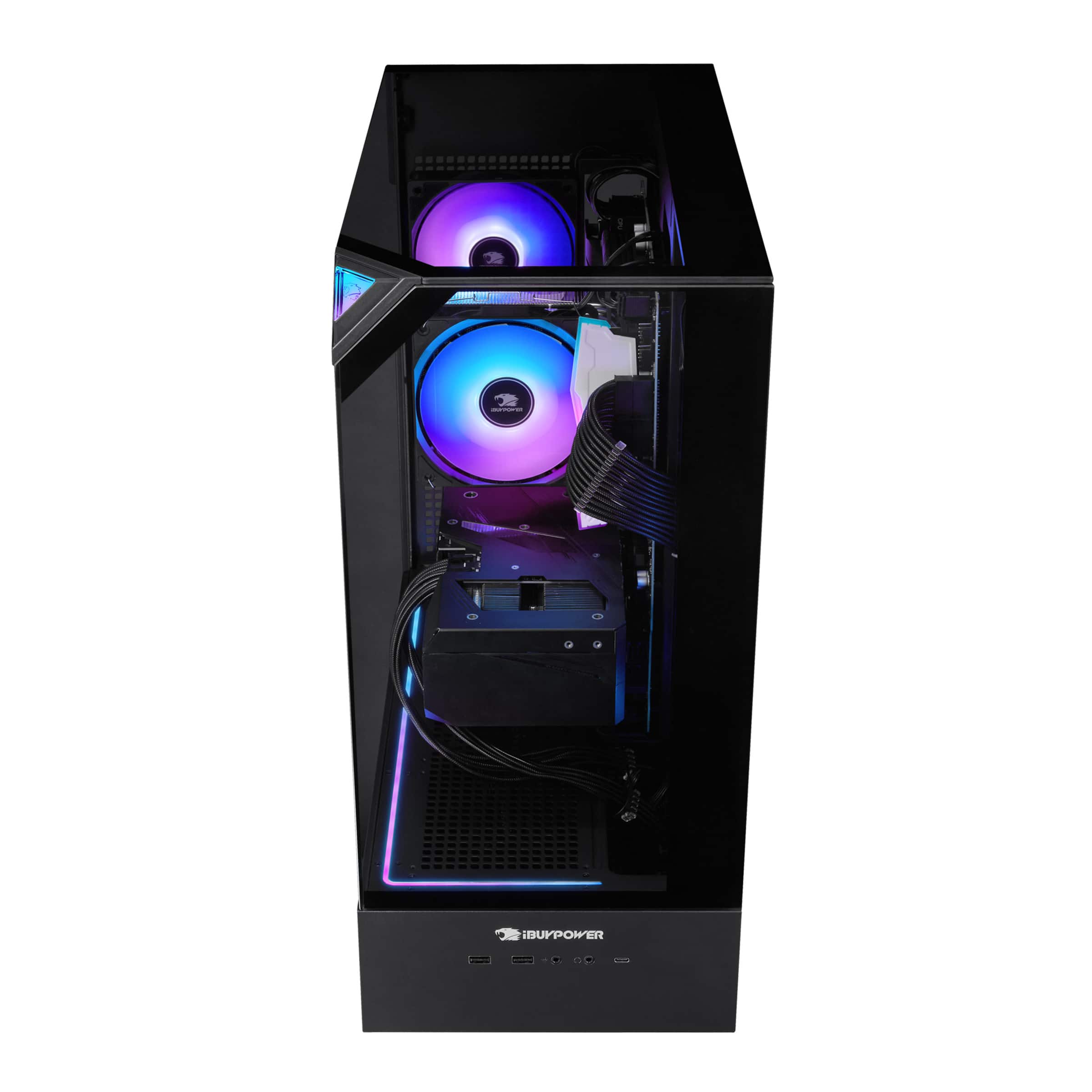 iBUYPOWER Element Gaming Desktop PC AMD Ryzen 5 8400F, AMD Radeon