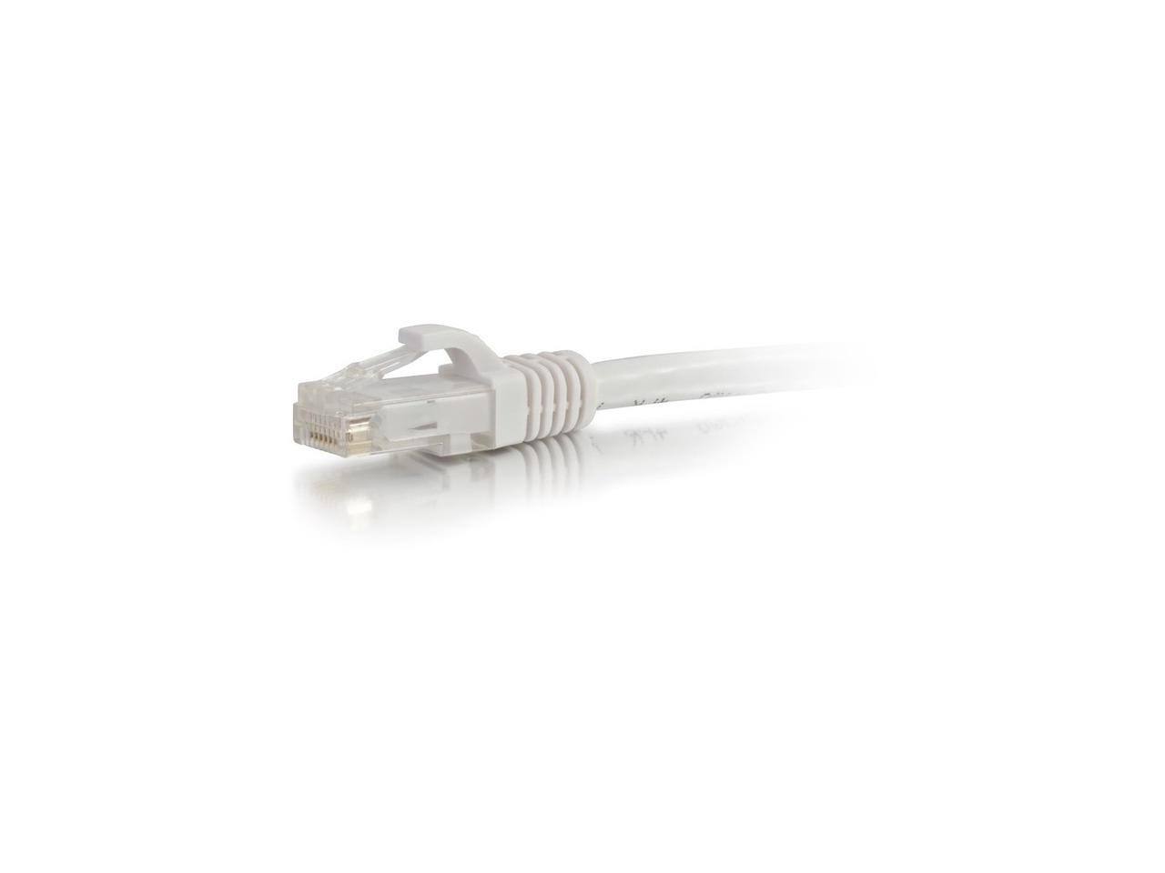 Alt View 3. Cables to Go - C2G 50763 4 ft. Cat6a Snagless Unshielded (UTP) Ethernet Network Patch Cable - White.