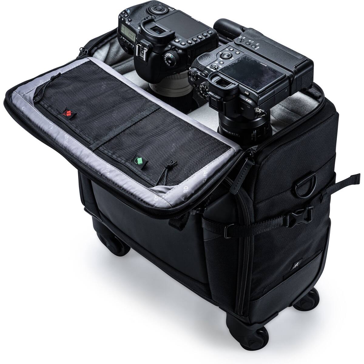 Alt View 5. Vanguard - Vanguard VEO SELECT 42T Trolley Bag, Black.