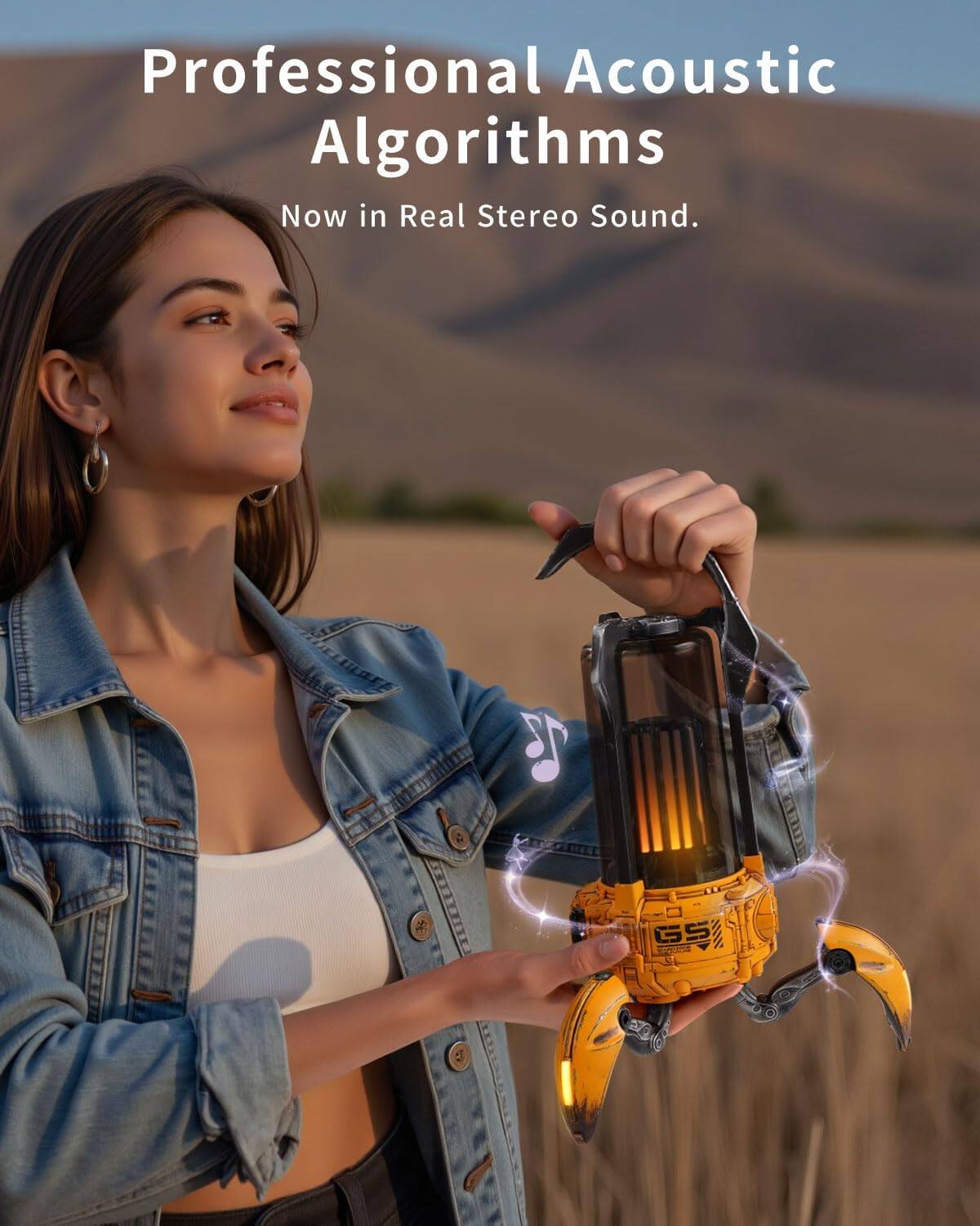 Professional Acoustic Algorithms Now in Real Stereo Sound.