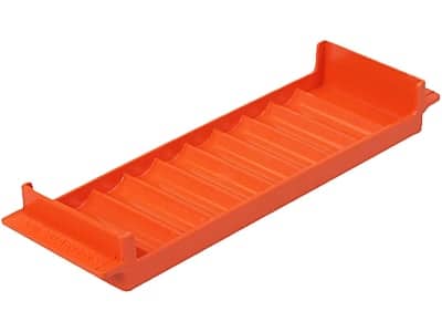 CONTROLTEK - Quarters Coin Tray, 10 Compartments - Orange