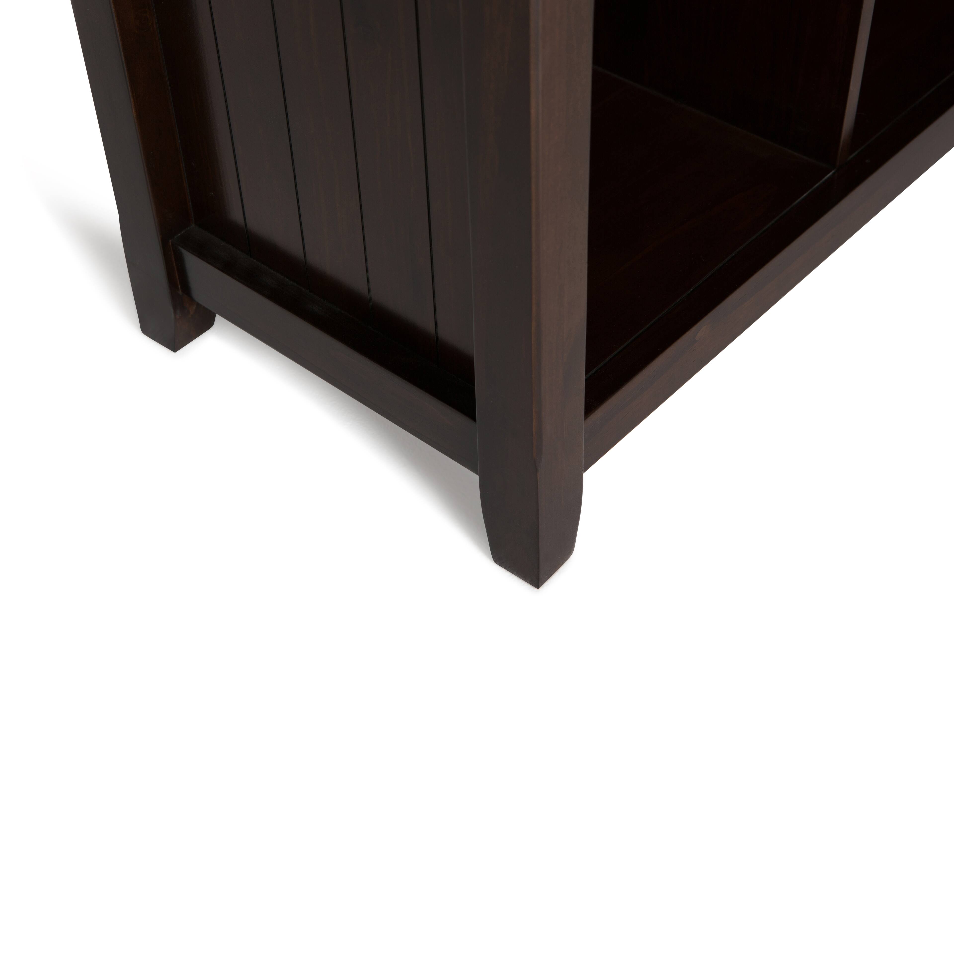 Alt View 11. Simpli Home - Acadian 9 Cube Bookcase and Storage Unit - Brunette Brown.