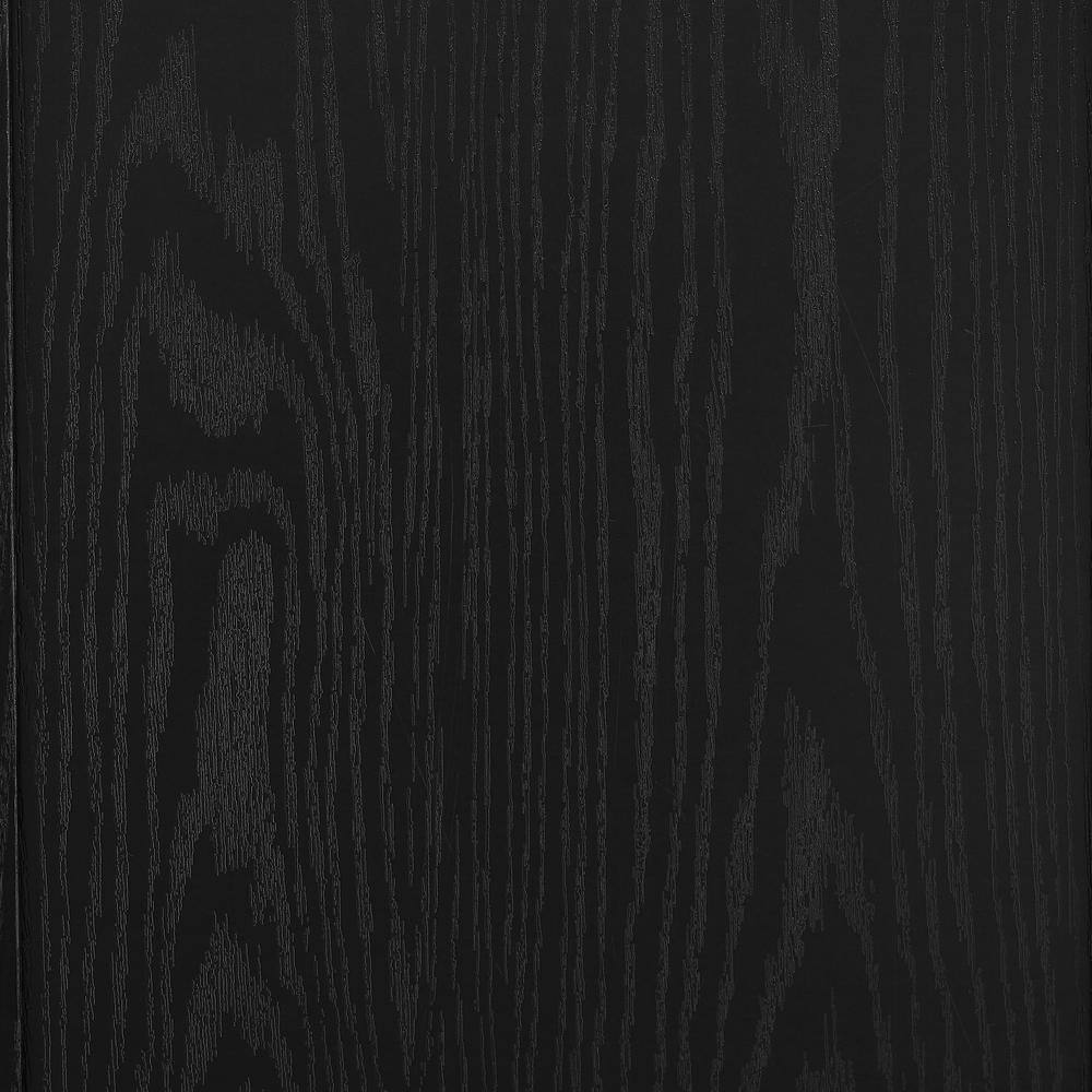 Alt View 4. Crosley Furniture - Essen Stackable Glass Door Kitchen Pantry Storage Cabinet - Black.