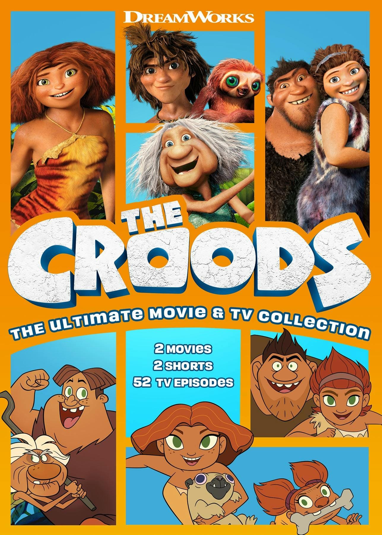 The Croods: Ultimate Movie & TV Collection (Box Set) [DVD