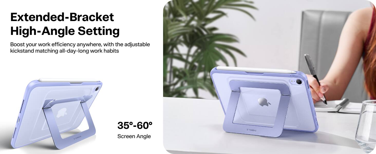 TORRAS Ostand K1 Guardian,Ultra Slim & Portable iPad Case with ...