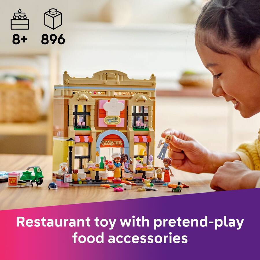 LEGO Friends Restaurant and Cooking School Building Set 42655 6526859 ...