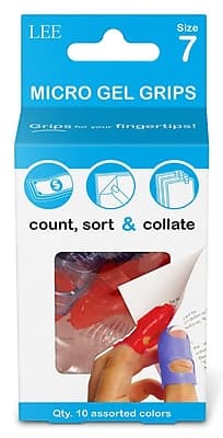 Lee - Medium Finger Pad, 10/Pack - Assorted