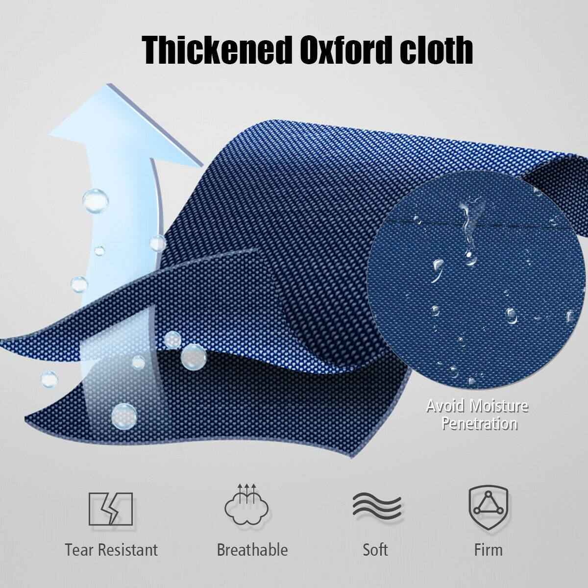 Thickened Oxford cloth

- Avoid Moisture Penetration
- Tear Resistant
- Breathable
- Soft
- Firm