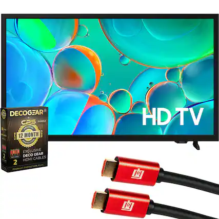 DECOCGEAR CPS BUNDLE
PREMIUM NO CPS
12 MONTH CPS PROTECTION
EXCLUSIVE DECOCGEAR
INCLUDES CABLES HDMI
2 PLAN PREMIUM PROTECTION
HD TV