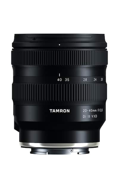 Tamron 20 40mm F/2.8 DI III VXD for Sony Full frame E Mount Tamron 20 40mm F/2.8 DI III VXD for Sony Full frame E Mount