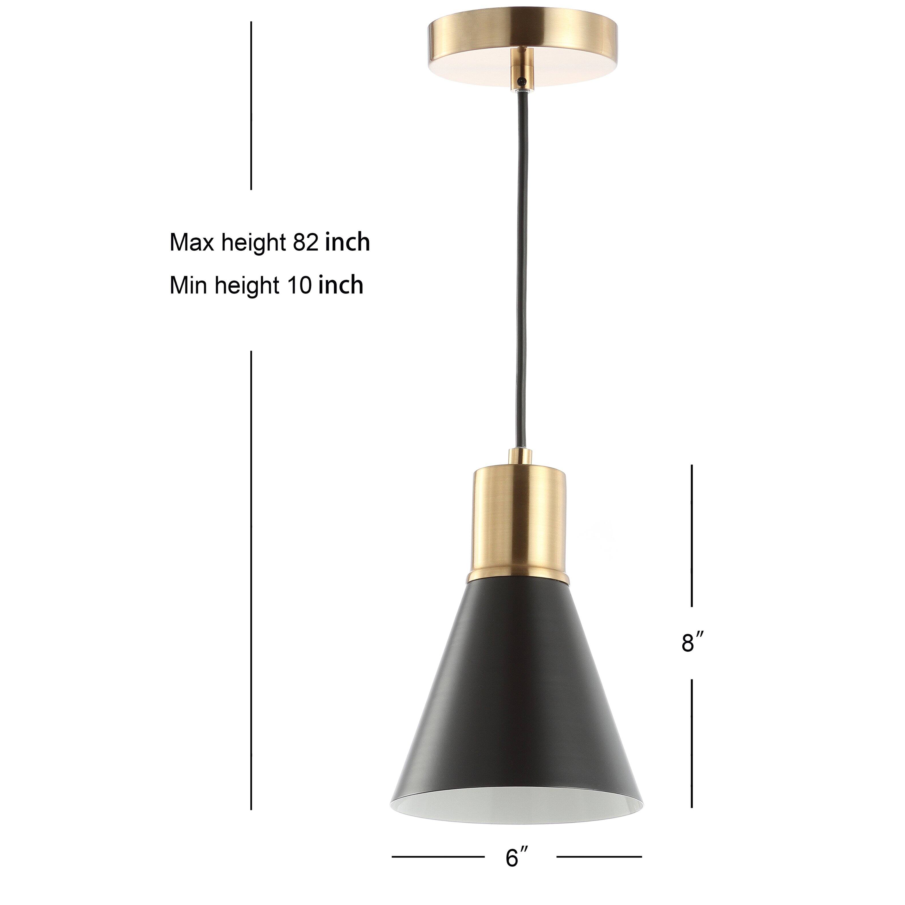 Max height 82 inch  
Min height 10 inch  
8"  
6"