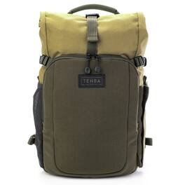 Tenba - Fulton V2 10L Backpack for Mirrorless or DSLR Camera with 2-4 Lenses and iPad/iPad Pro 11", Tan/Olive