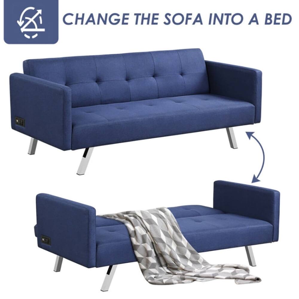 CHANGE THE SOFA INTO A BED