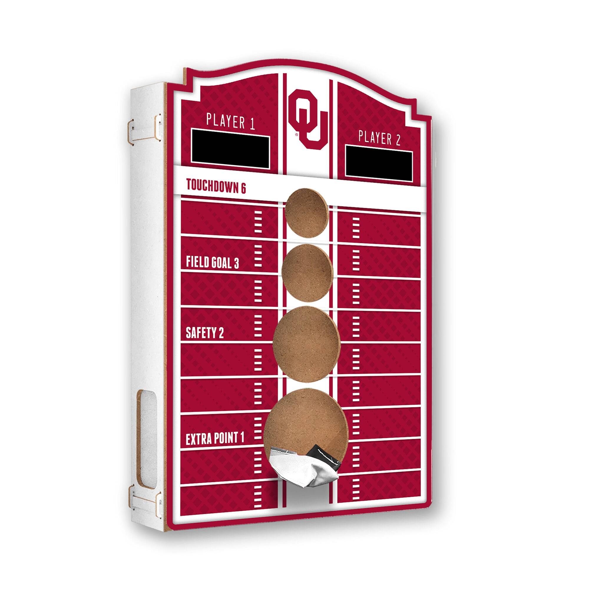 Oklahoma Sooners Hanging Bean Bag Toss Game