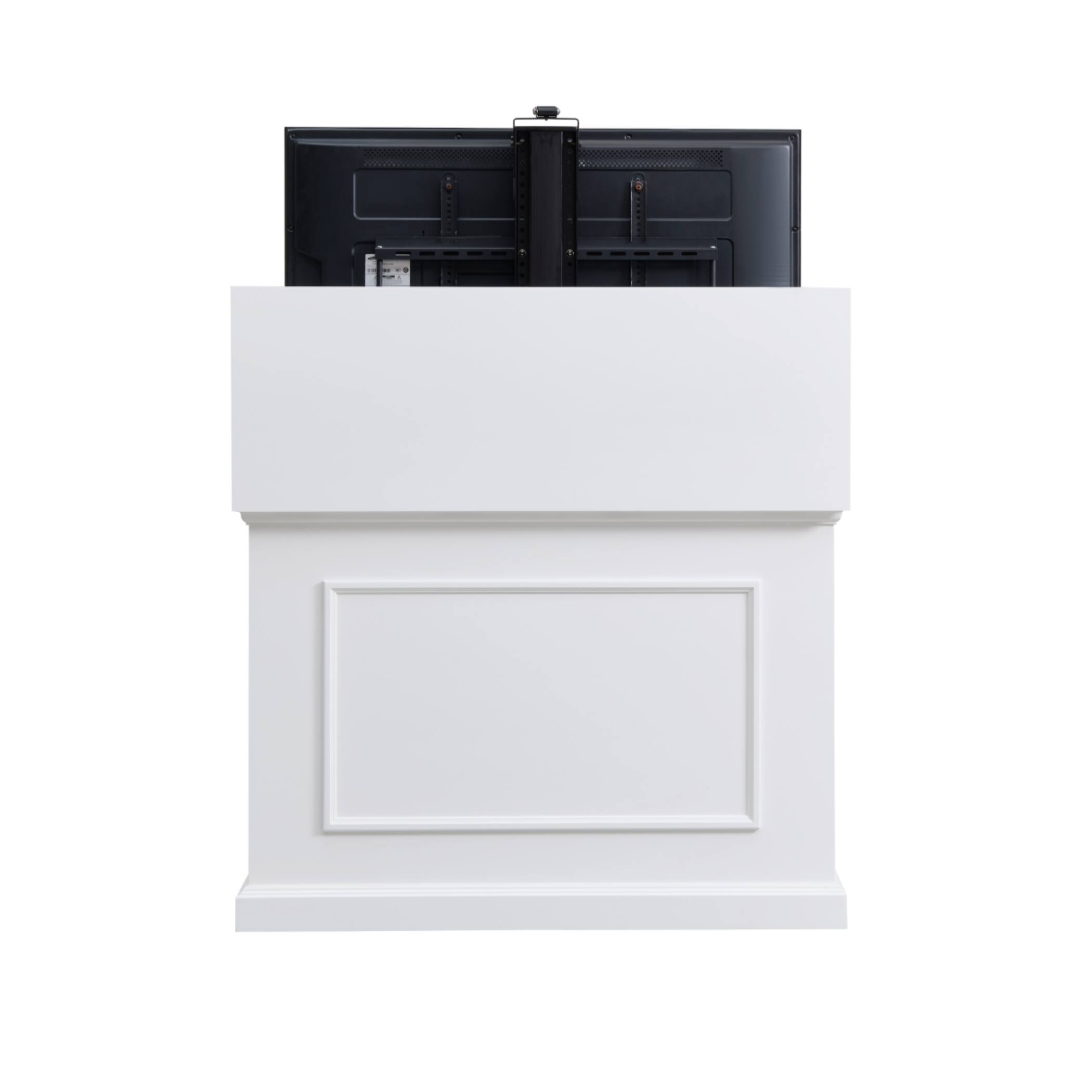 Alt View 8. Touchstone Home Products - The Elevate by Touchstone - Smart Motorized TV Lift Cabinet for Flat Screen TVs up to 50 Inches - White.