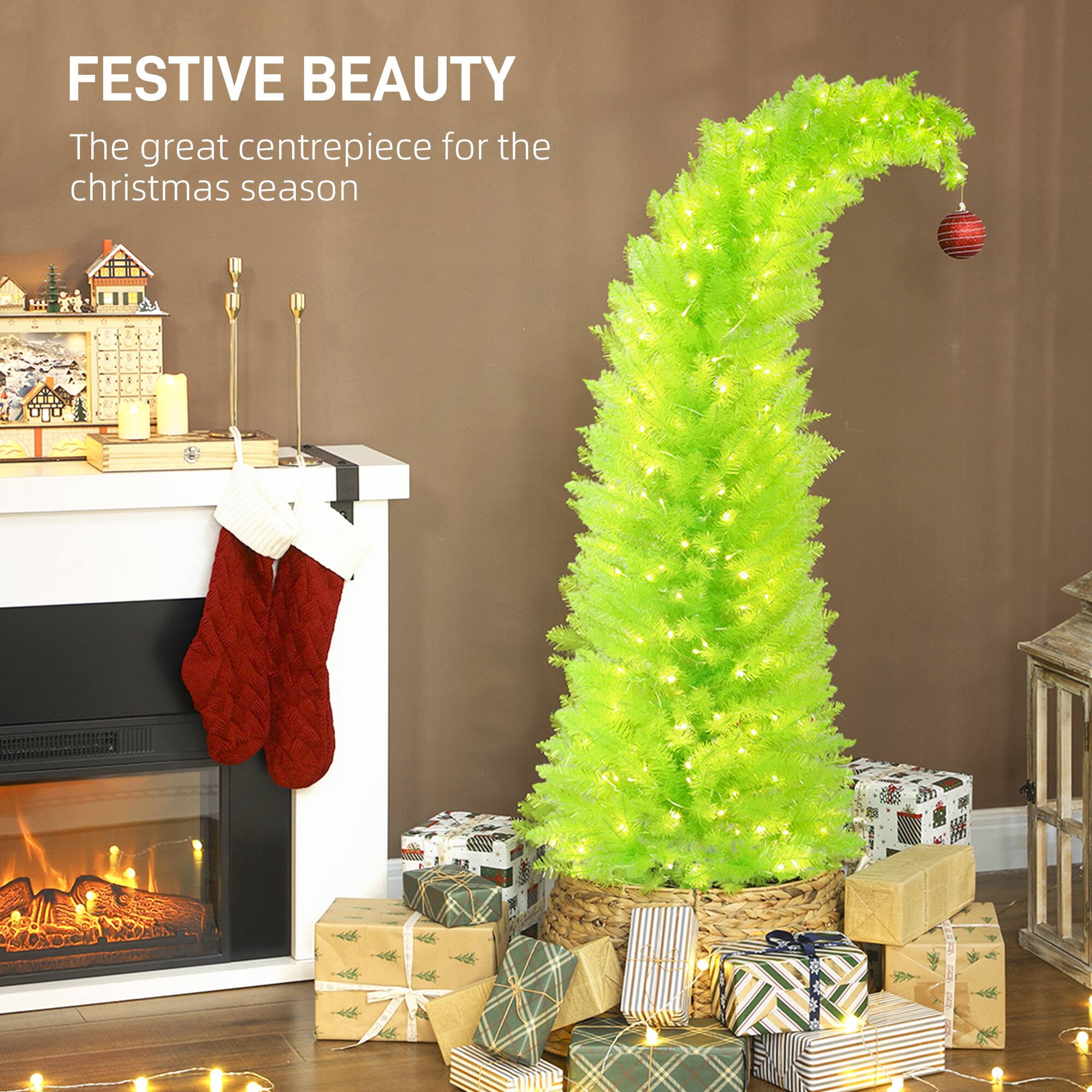 FESTIVE BEAUTY  
The great centerpiece for the Christmas season