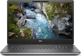 Dell - Precision 7760 17.3" Refurbished Laptop - Intel 11th Gen Core i7 with 64GB Memory - NVIDIA RTX A3000 6GB - 1TB SSD - Dark Gray