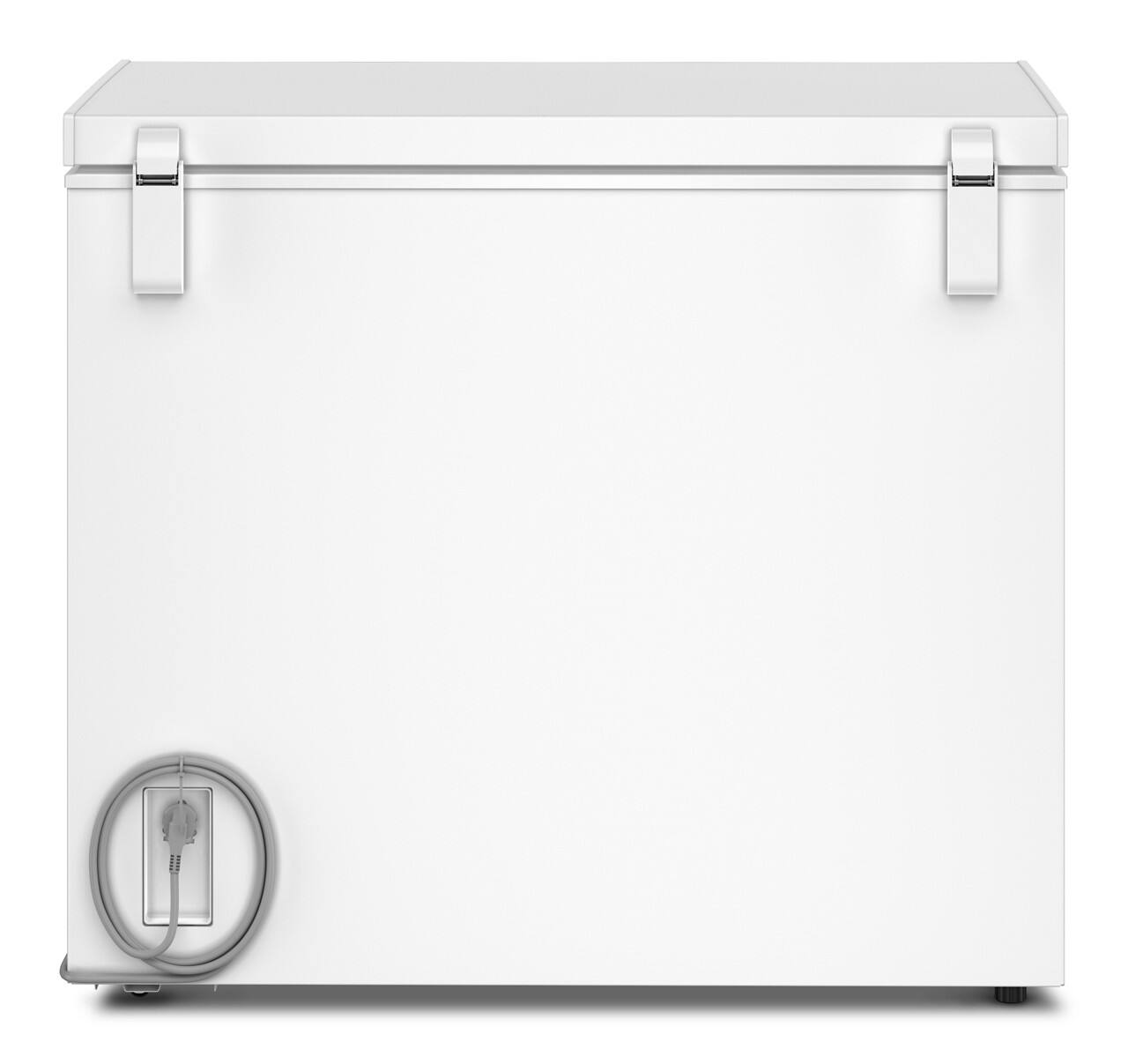 Back. Whirlpool - Whirlpool 9 cu. ft. Chest Freezer with 2 Storage Baskets - White.
