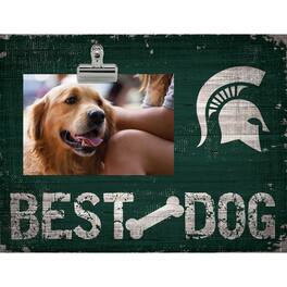 Fan Creations - Michigan State Spartans 10.5" x 8" Best Dog Clip Photo Frame - Multicolor
