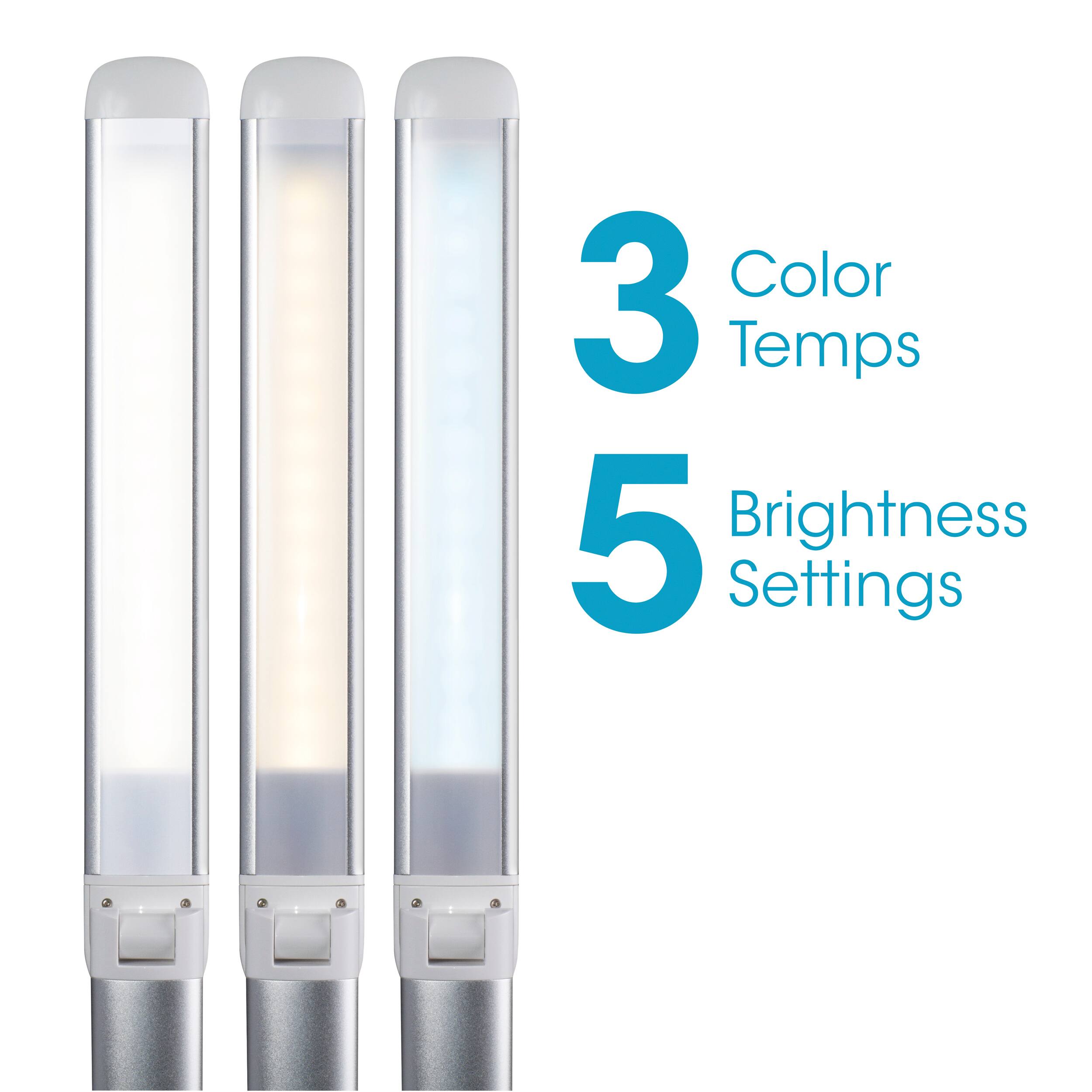 Color: 3 Temps: 5 Brightness Settings