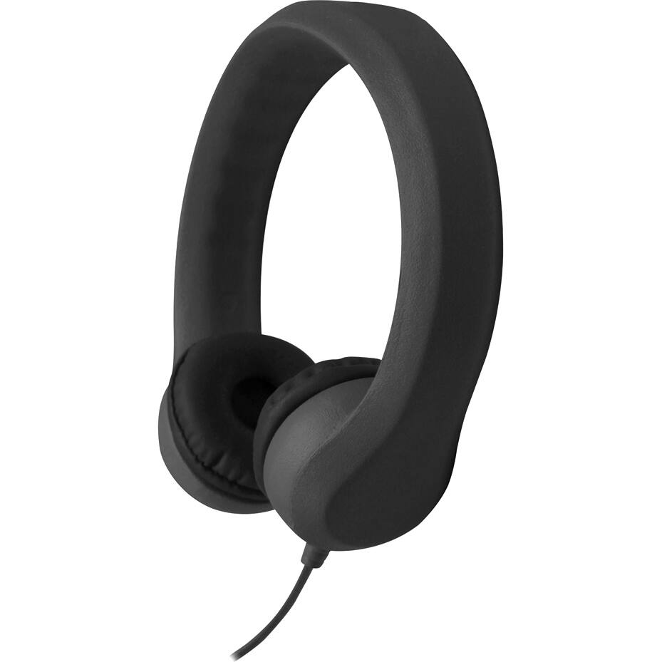 Alt View 1. Hamilton Buhl - Hamilton Buhl Flex Phones Foam Headphones - 3.5mm Plug Black - Black.