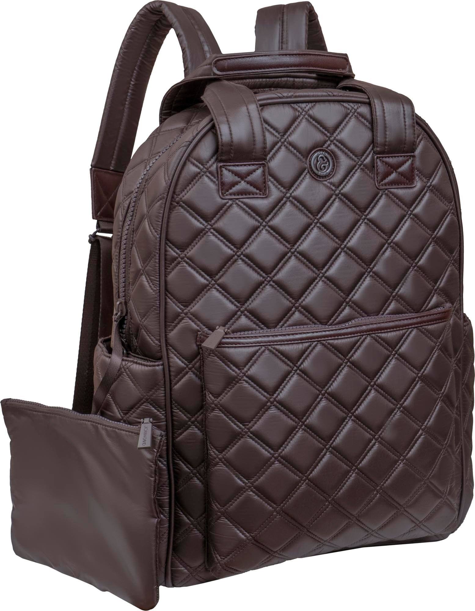 NWT Joan & David - 18-Inch Diamond Quilted Puffer Nylon Workbook Backpack Buy JOAN + DAVID, 18 in Diamond Quilted Puffer Workbook  main image 4