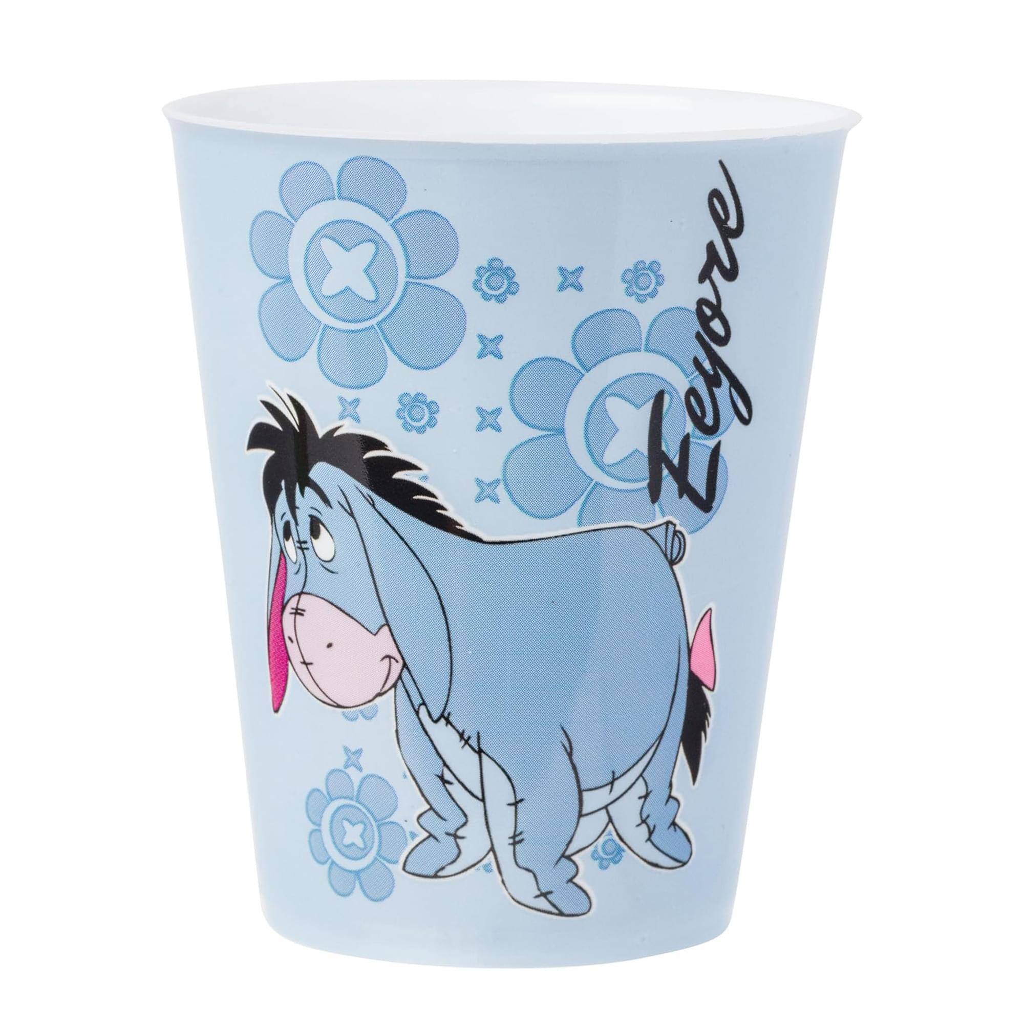 Alt View 4. Disney - Disney Winnie the Pooh 2 Ounce Plastic Mini Cup Set of 4 - Yellow.