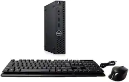 Dell - Refurbished Excellent - OptiPlex 3060 Micro Computer PC, Intel Core i5-8500T, 32GB DDR4 Ram, 512GB SSD, Wi-Fi, Keyboard & Mouse, Win11Pro - Black