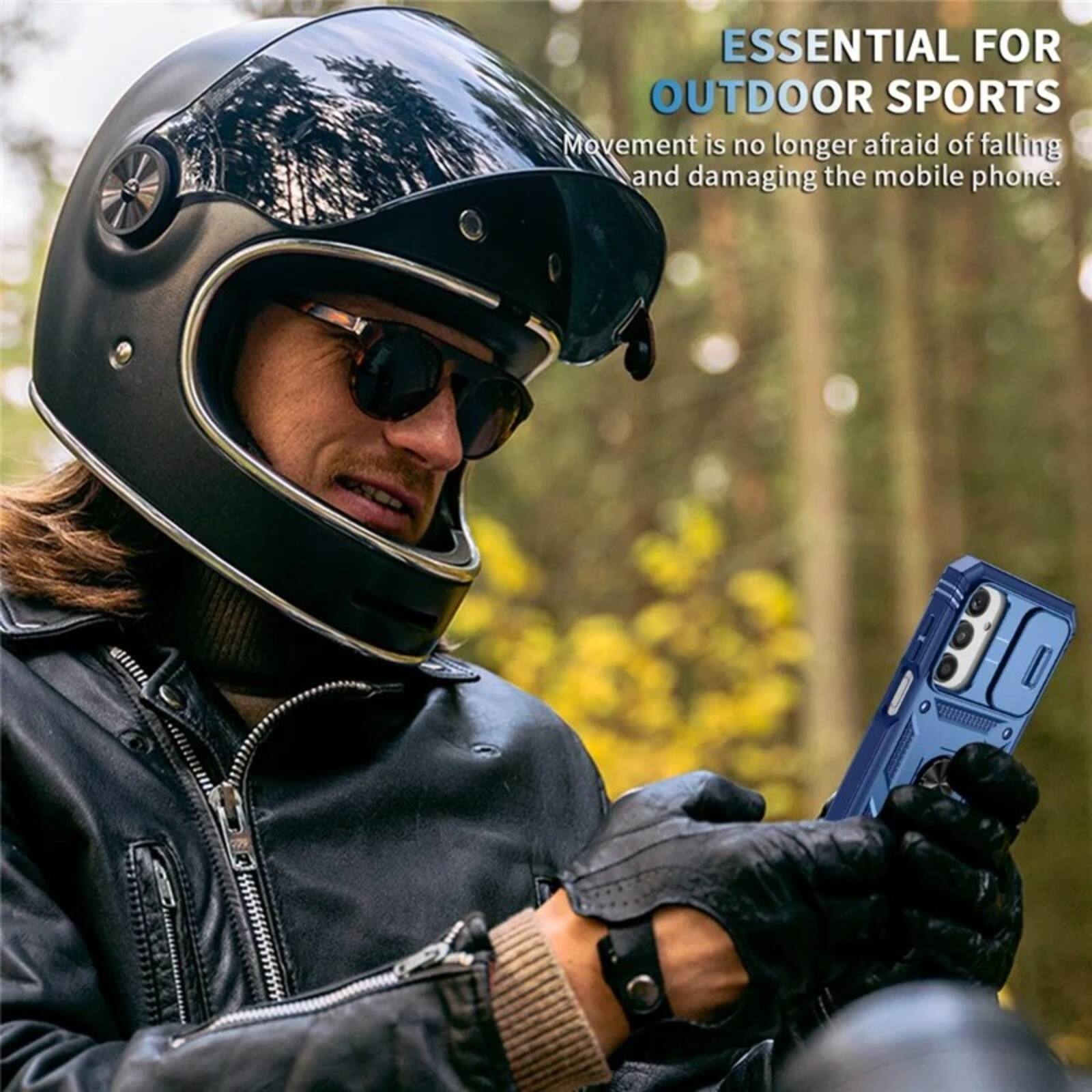 ESSENTIAL FOR OUTDOOR SPORTS  
Movement is no longer afraid of falling and damaging the mobile phone.