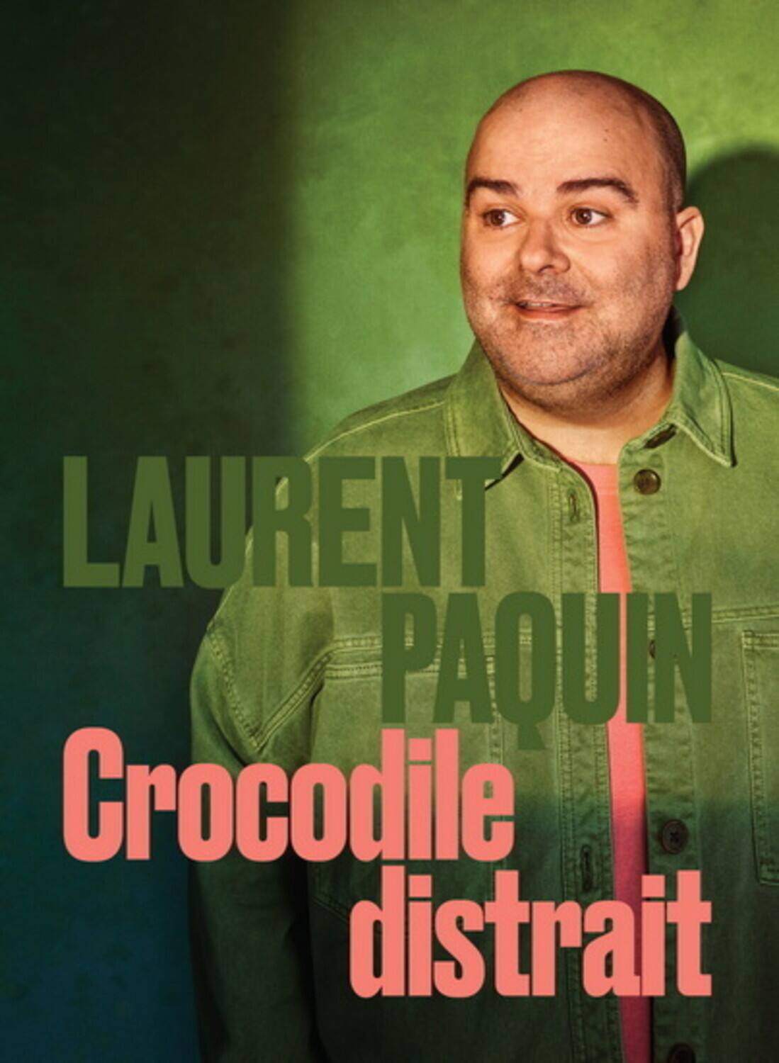 Front. Laurent Paquin: Crocodile Distrait   - DVD.