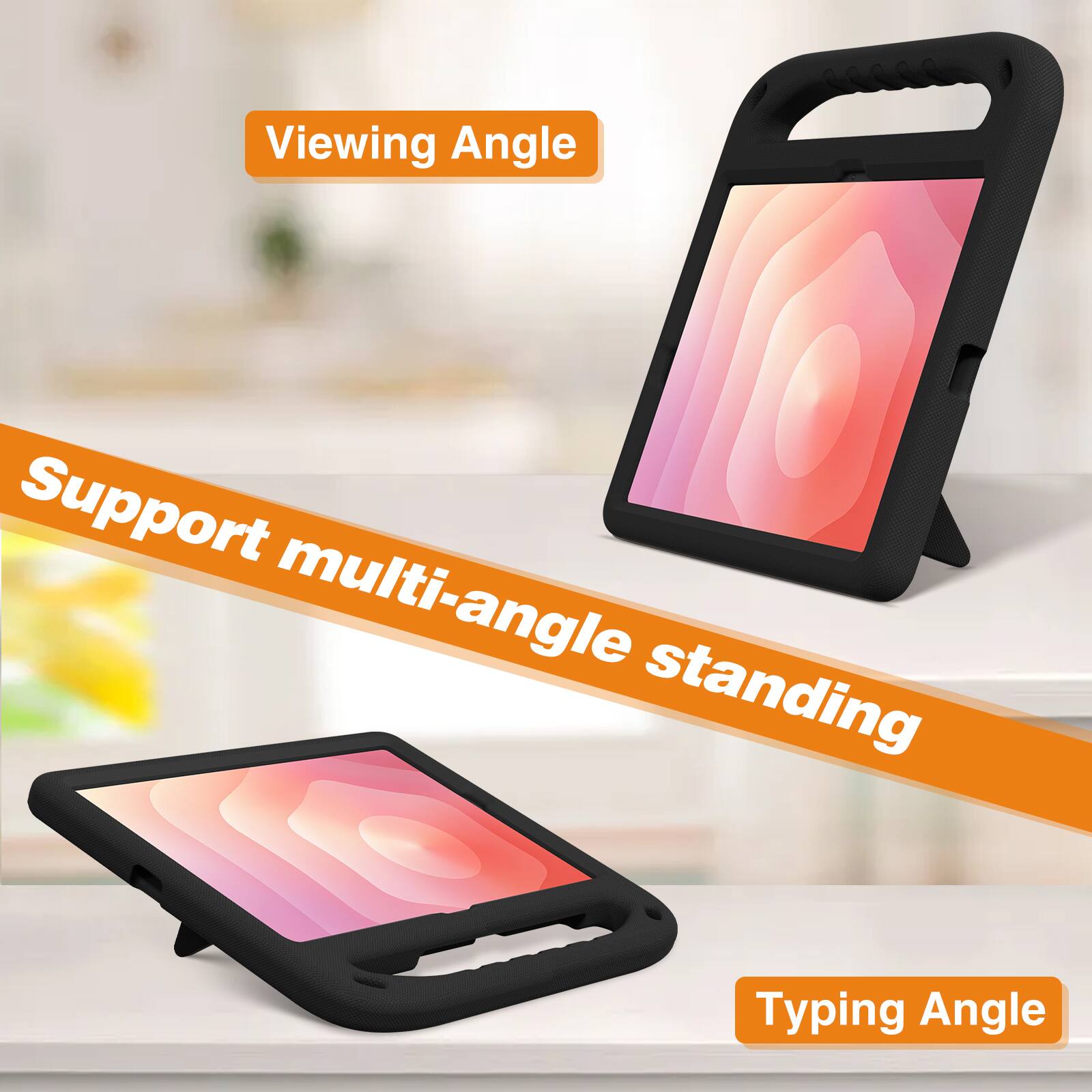Viewing Angle Support multi-angle standing Typing Angle