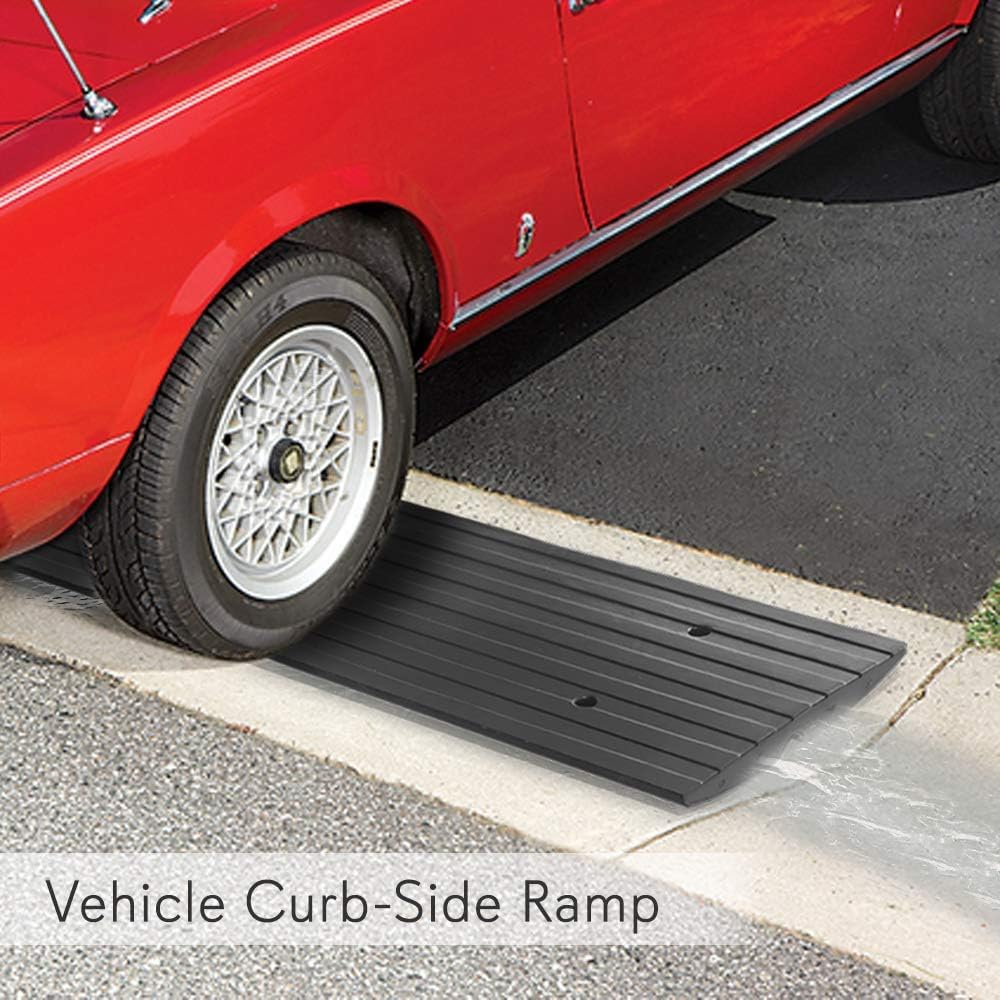 Vehicle Curb-Side Ramp