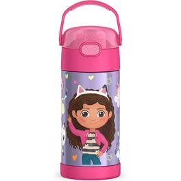Thermos - 12 oz. Kid's Funtainer Insulated Water Bottle - Gabby's Dollhouse