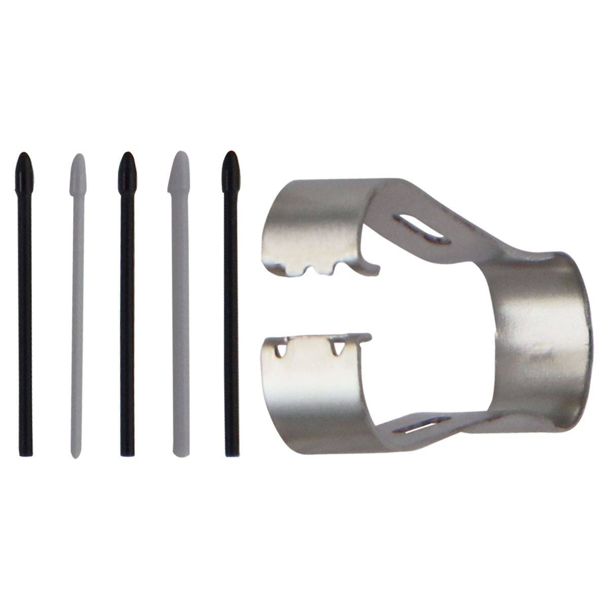 Alt View 1. Samsung - 5 Replacement Tips for S Pen Stylus with Removal Tool (25 Tips) - Multicolor.